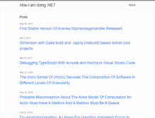 Tablet Screenshot of howiamdoing.net